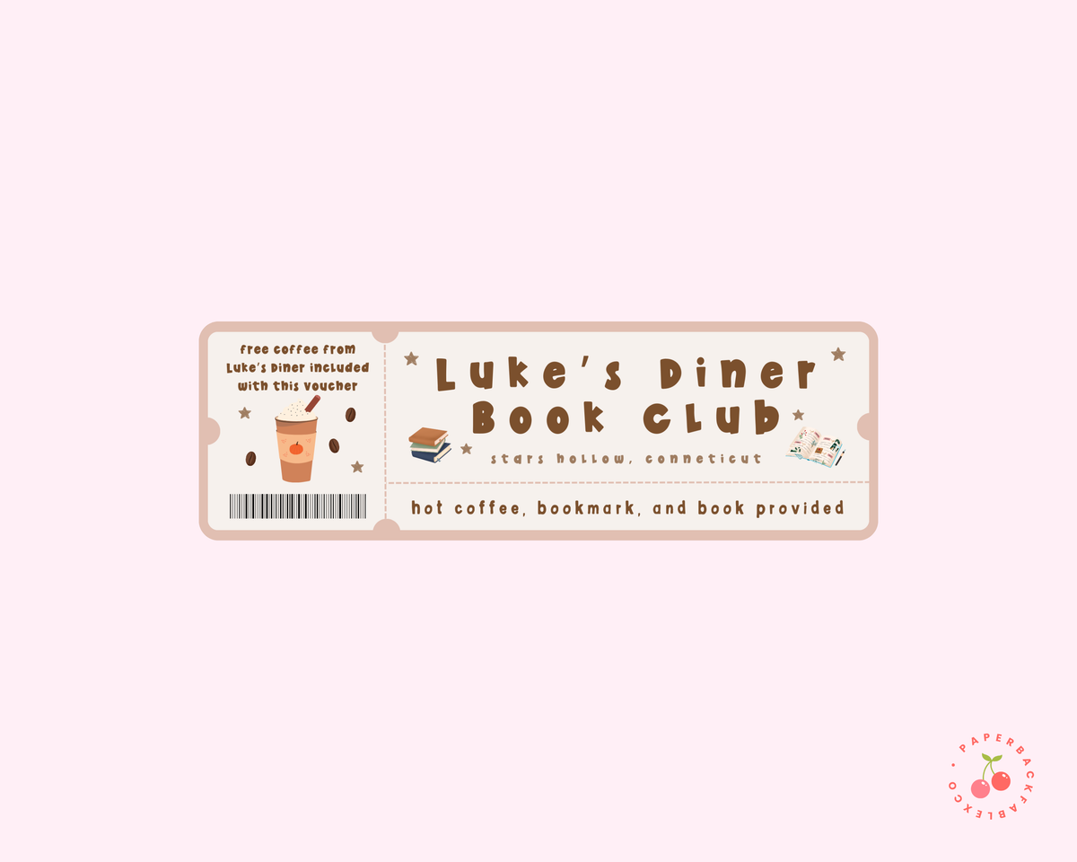 Luke's Diner Book Club - Bookmarks