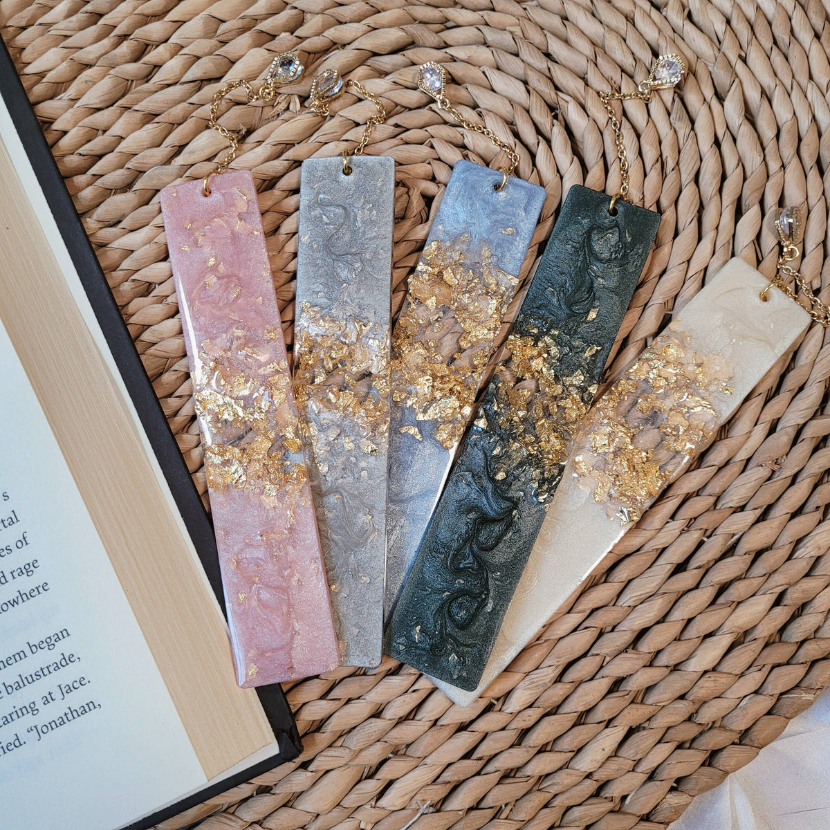 Geode - Resin Bookmark