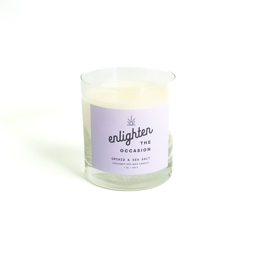 Orchid and Sea Salt Candle