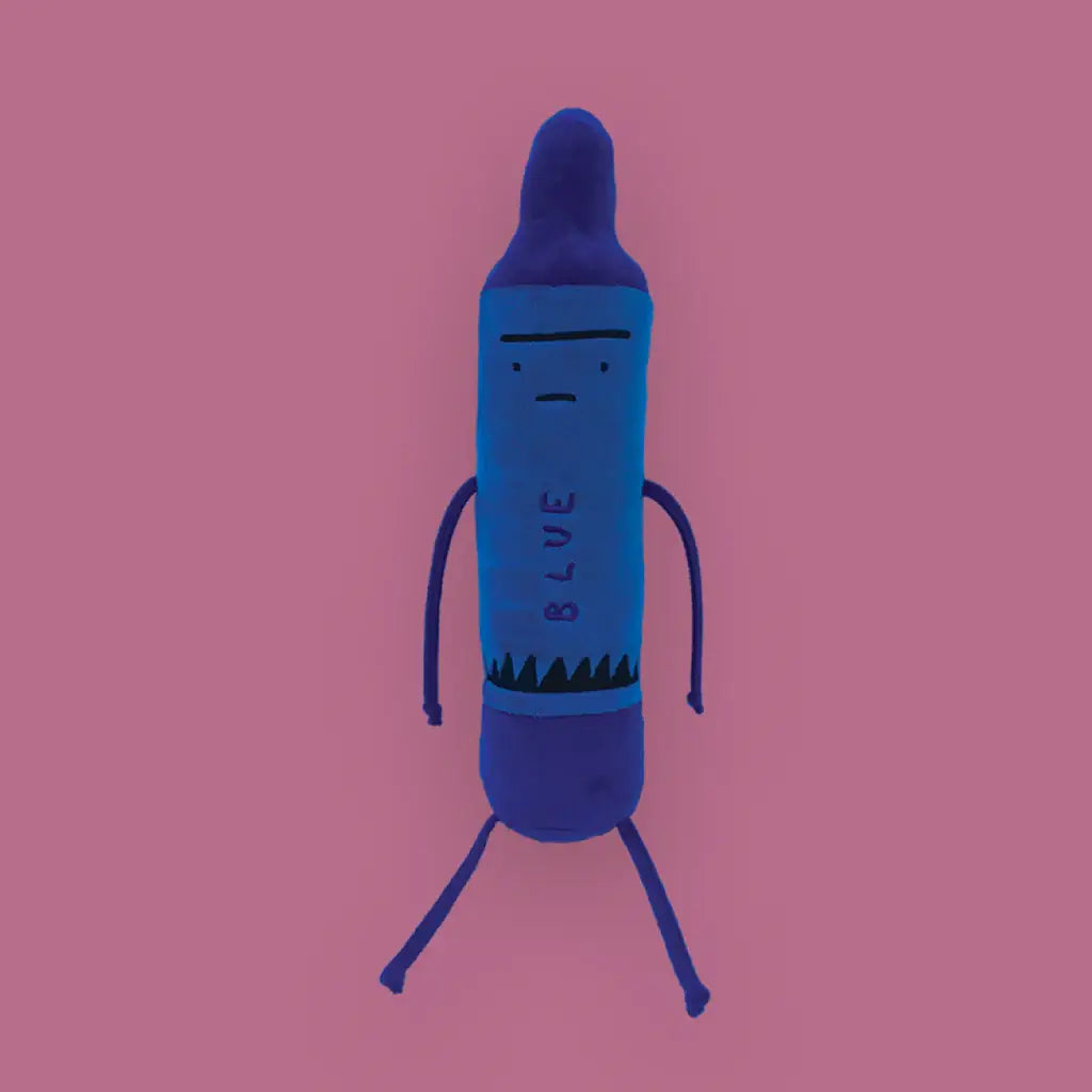 The Day The Crayons Quit Blue 12" Plush