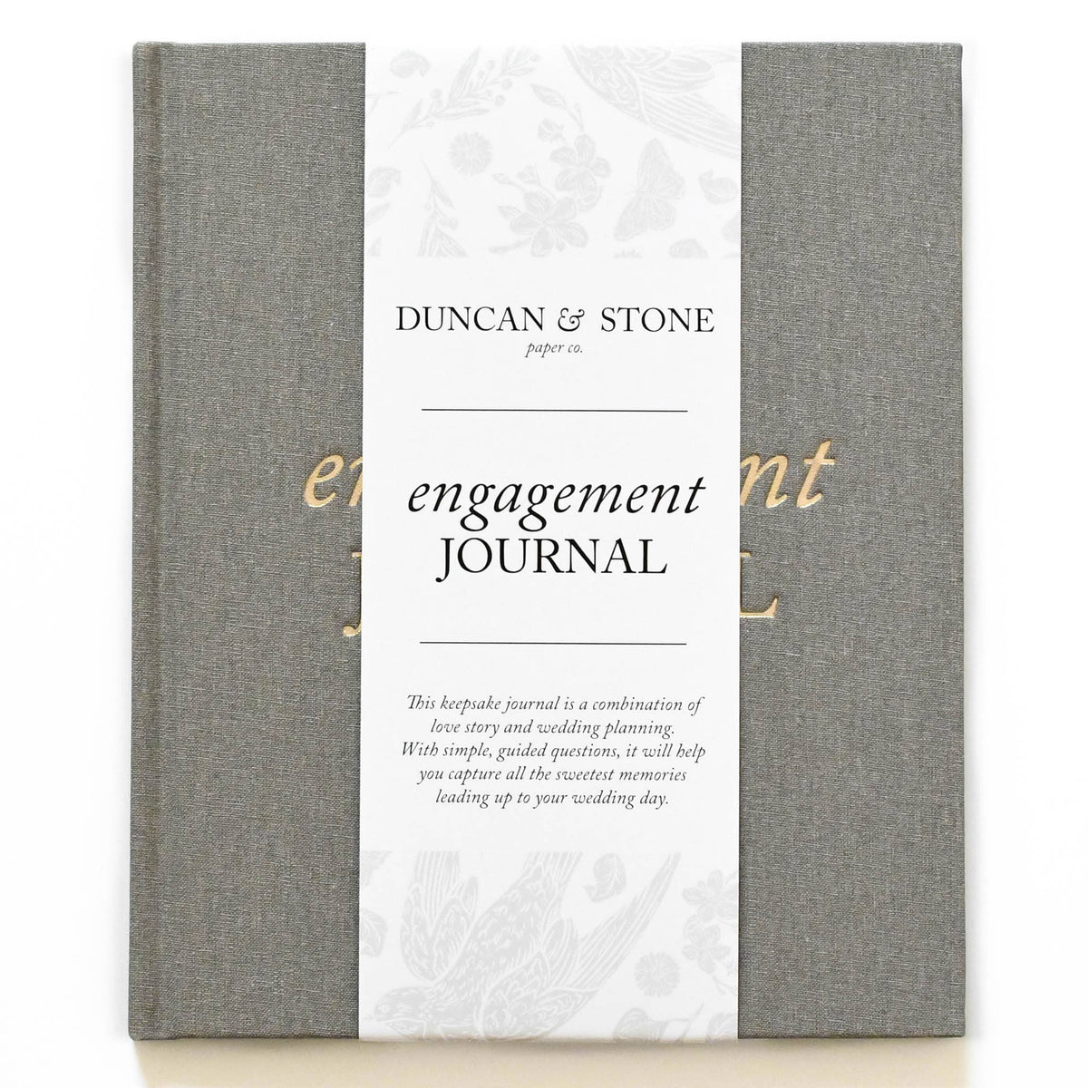 Engagement Journal | Gift for New Brides | Book for Couples