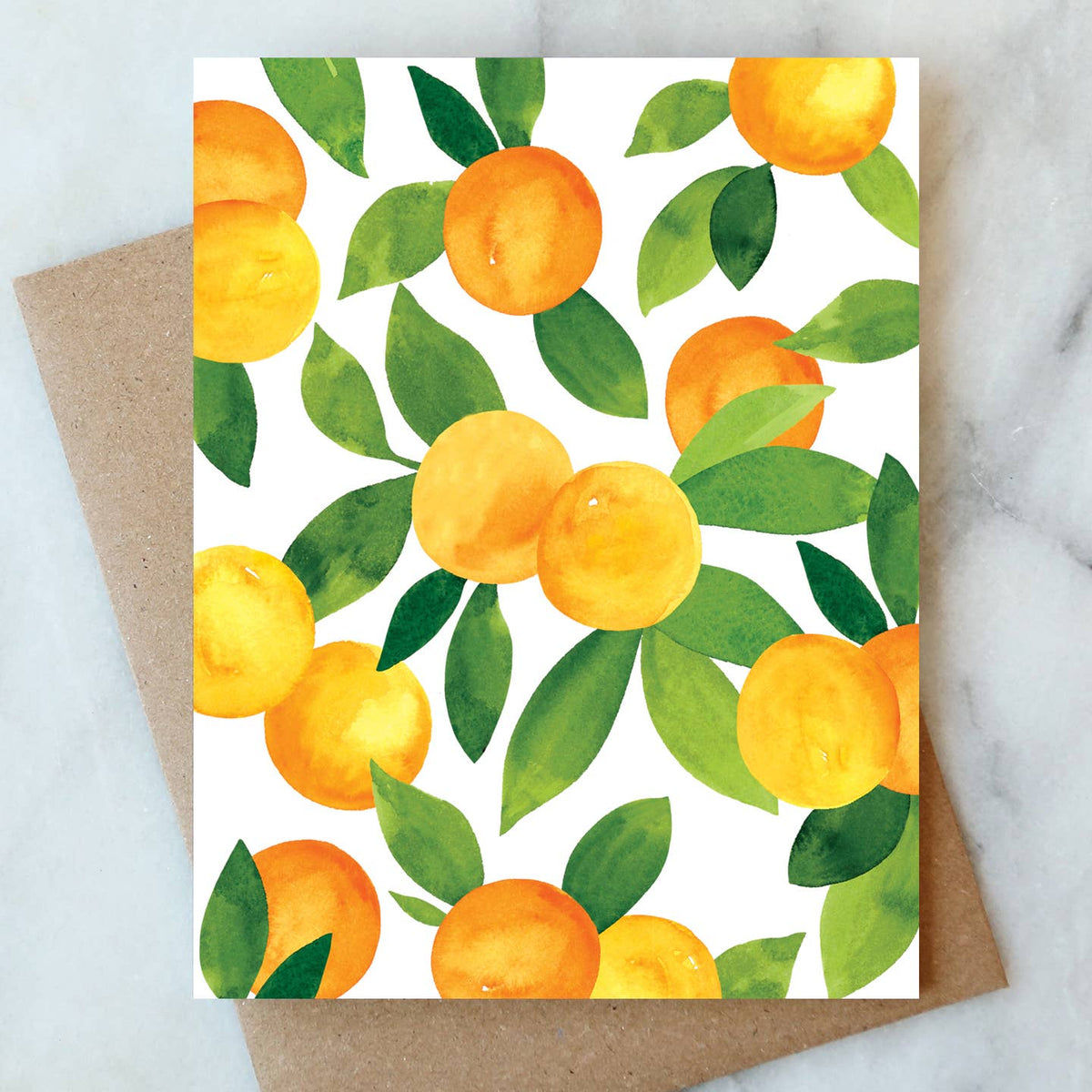 Oranges Blank Greeting Card | Everyday Card