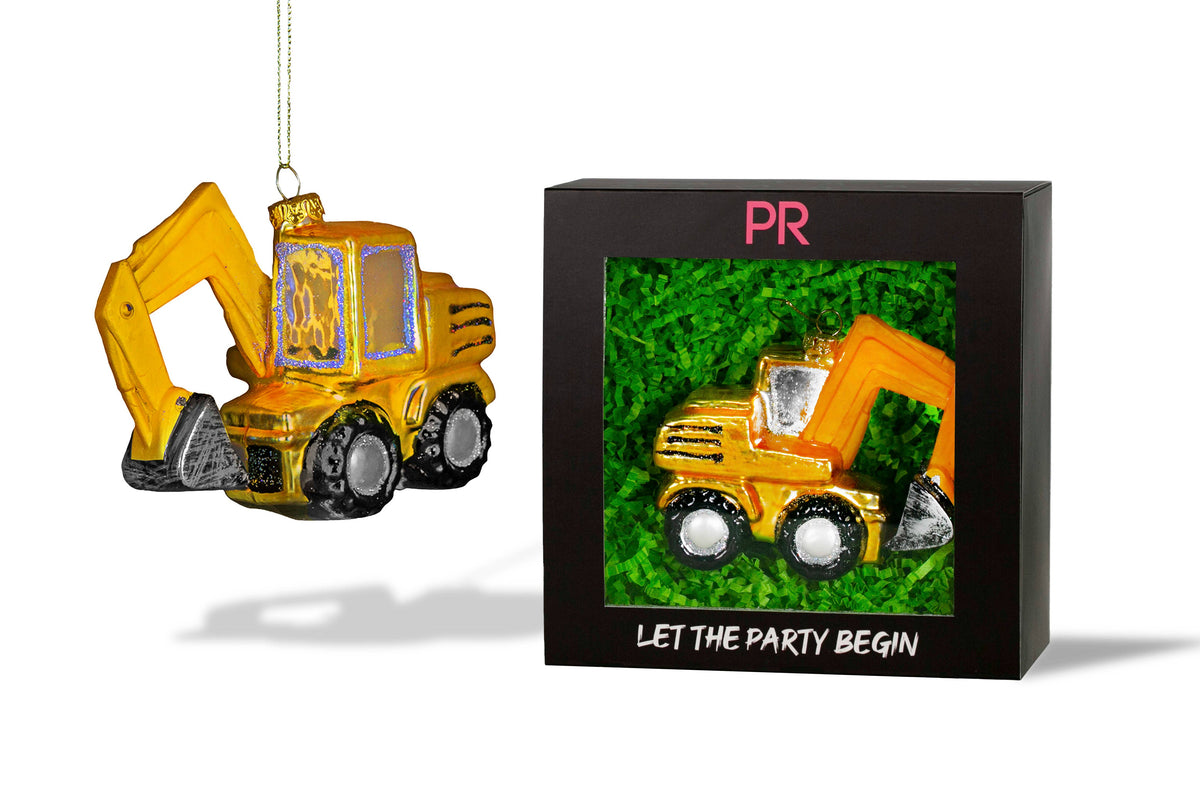 Party Rock | Bobcat Glass Ornament