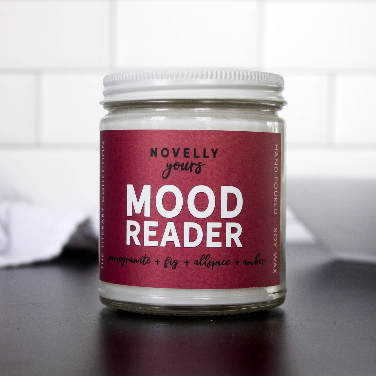Mood Reader candle | Cozy fall scent for book lovers