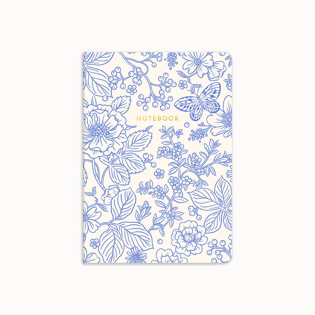 Blue Garden | Sewn Notebook