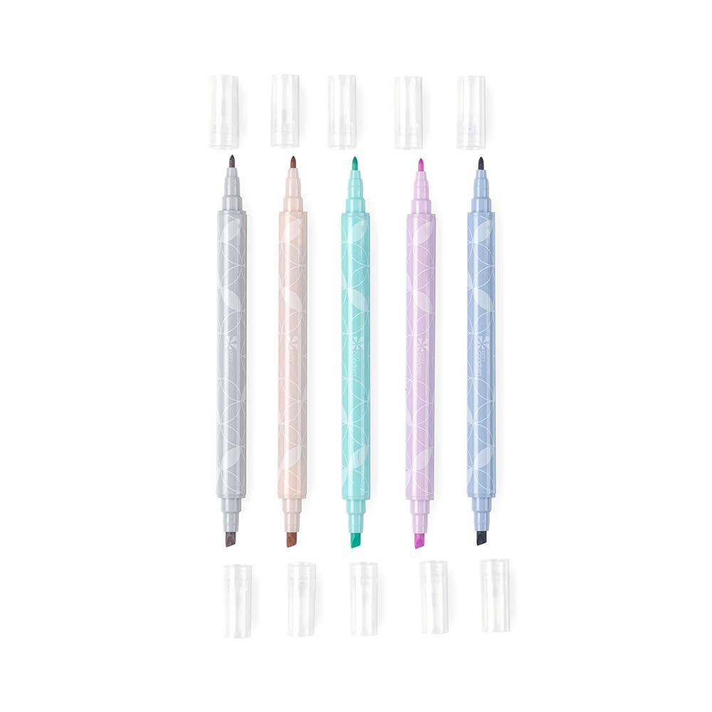Dual Tip Highlighter Set - Pastel