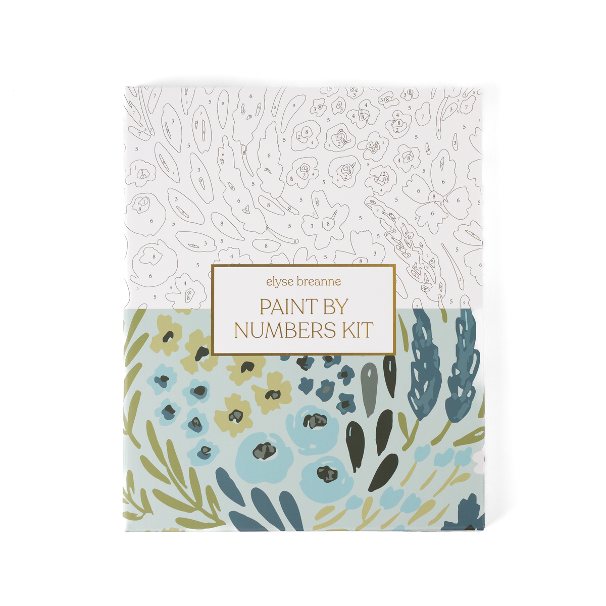 Waterfall Floral Paint By Number Kit