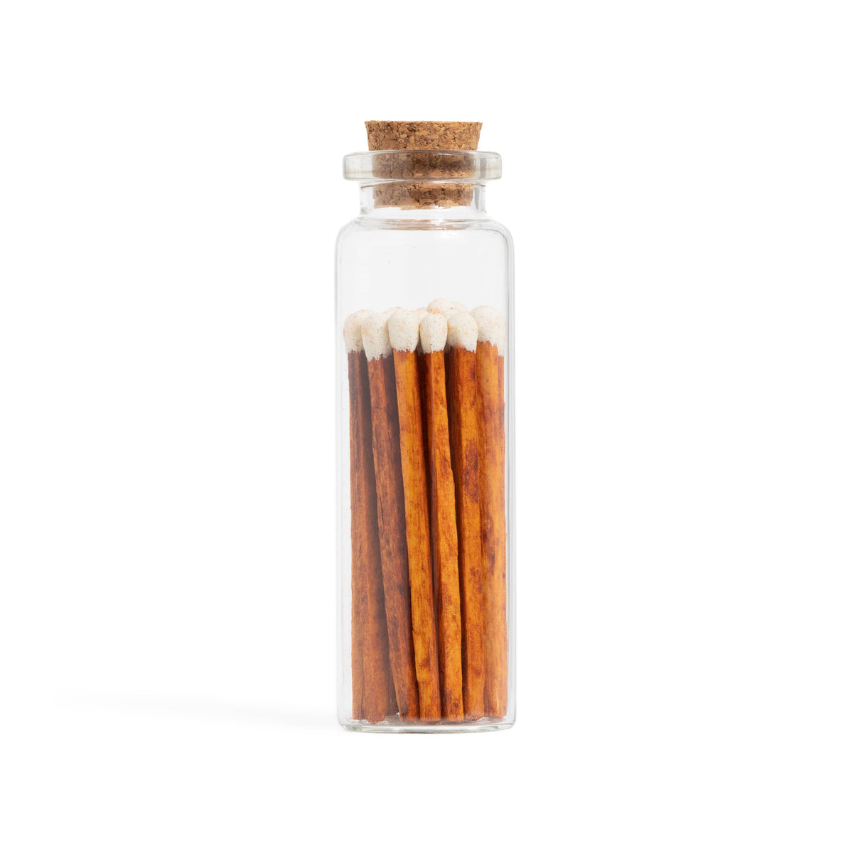 Cinnamon White Matches in Small Corked Vial