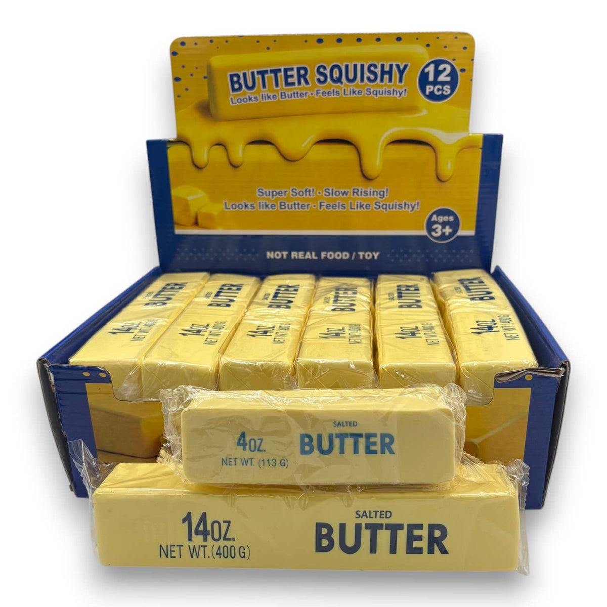 14oz Butter Squishy – 12ct PDQ Display