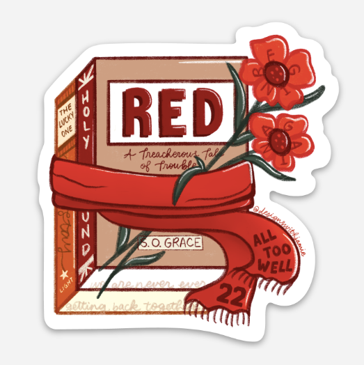 Red Book Sticker