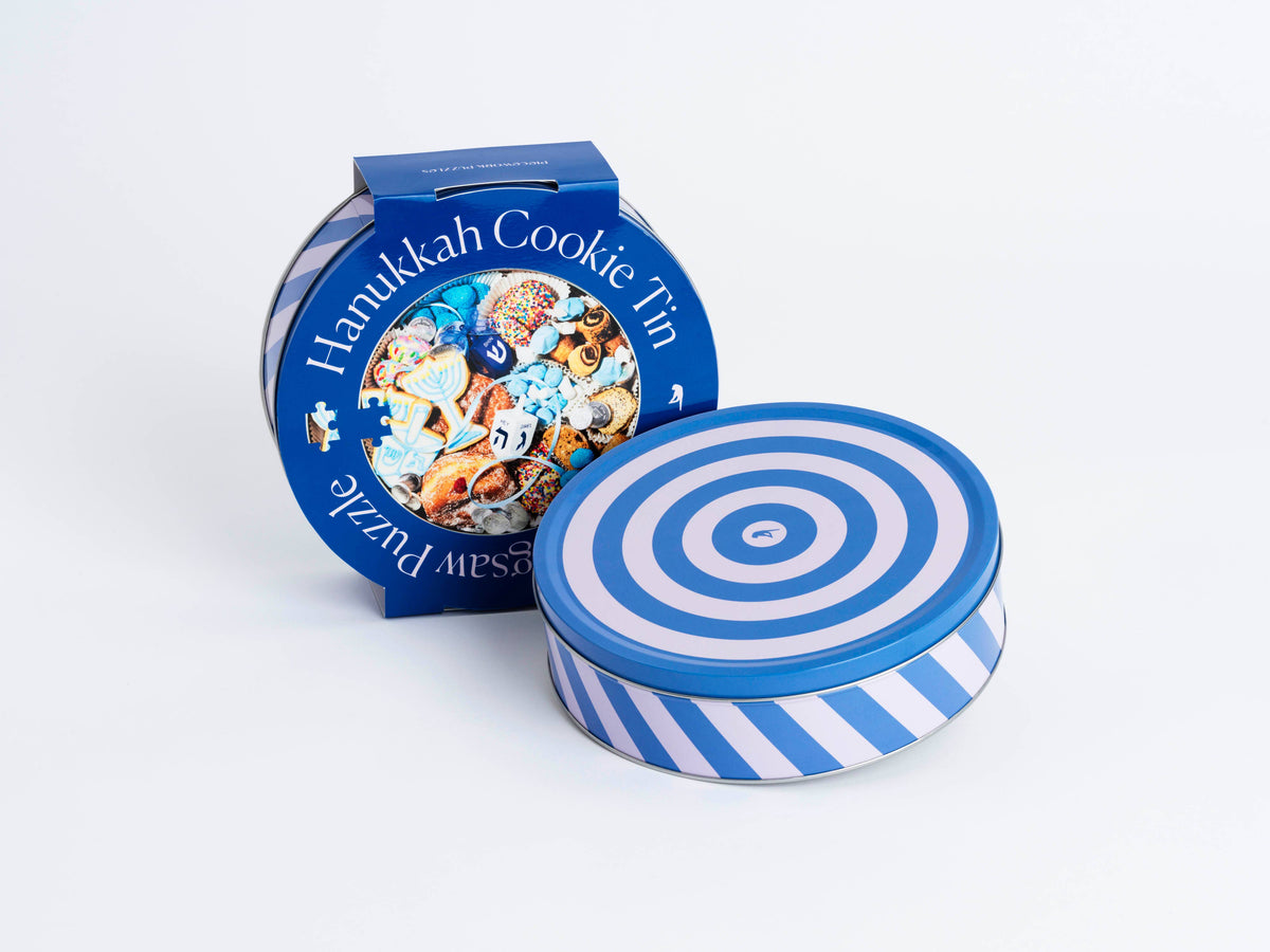 HOLIDAY SPECIALš Hanukkah Cookie Tin Jigsaw Puzzle