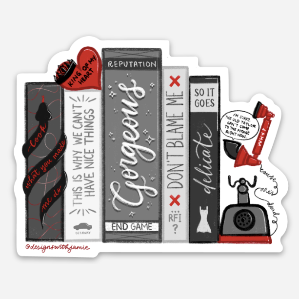 Rep Book Sticker