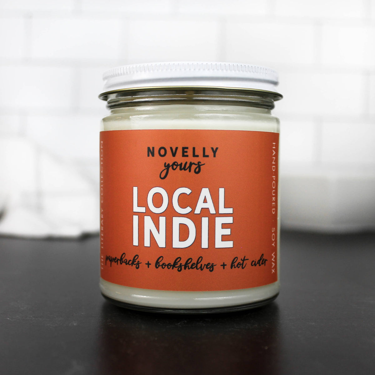 Local Indie Candle | Bookstore, Cozy Bookshop Fragrance