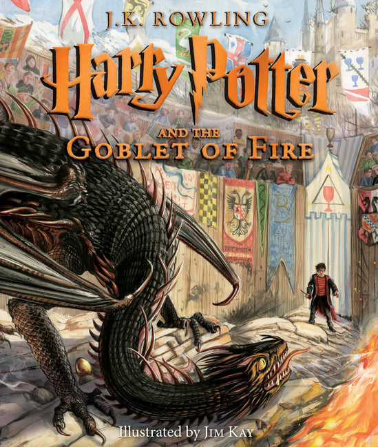 Harry Potter and the Goblet of Fire: The Illustrated Edition (Harry Potter, Book 4): Volume 4 - Ingram