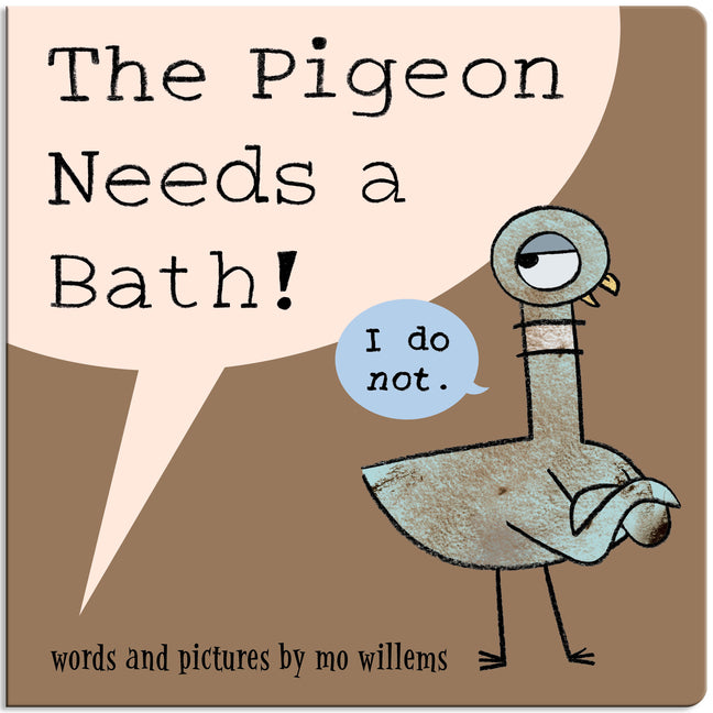 Pigeon Needs a Bath! (Board Book) - Ingram