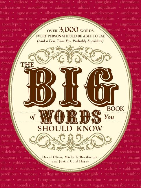 Big Book of Words You Should Know: Over 3,000 Words Every Person Should Be Able to Use (and a Few That You Probably Shouldn't) - Ingram