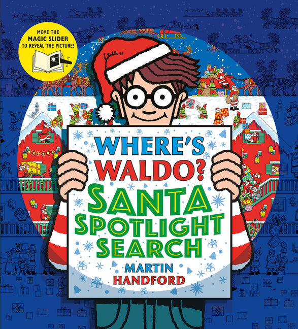 Where's Waldo? Santa Spotlight Search: (A Christmas Hidden Object Search-And-Find Puzzle Book with a Magic Flashlight to Reveal the Picture - A Perfec - Ingram