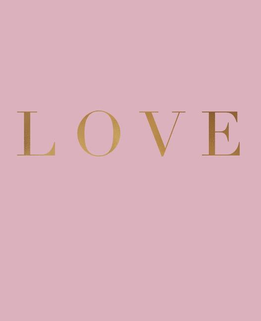 Love: A decorative book for coffee tables, bookshelves and interior design styling - Stack deco books together to create a custom look - Ingram