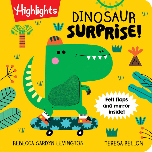 Dinosaur Surprise!: Dino Book with Peekaboo Flaps and Mirror, Pop-Up Dinosaur Board Book for Babies and Toddlers to Laugh, Play and Build Fine Motor S - Ingram