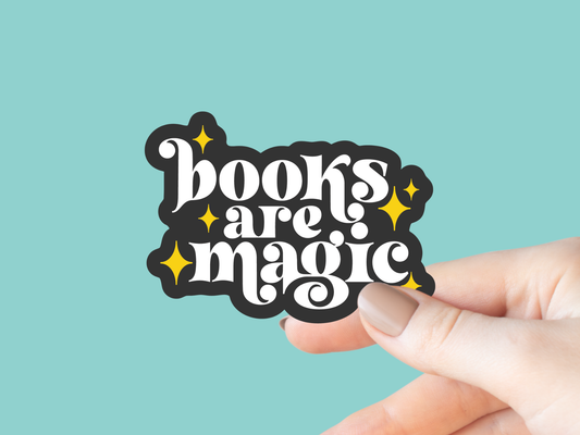 Books are Magic Sticker