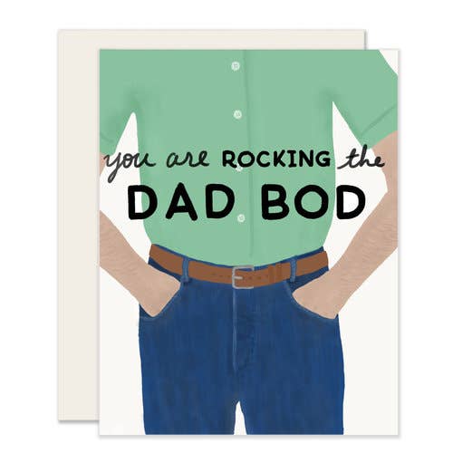 Dad Bod | Funny Father's Day Card | Dad Bod Card