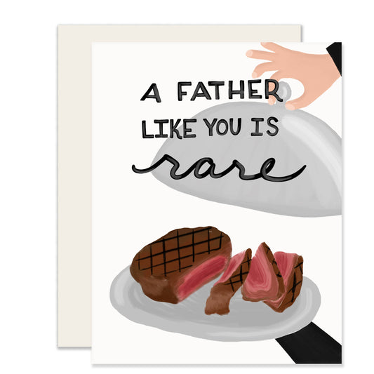 Rare Father | Father's Day Card | Cute Father's Day Card