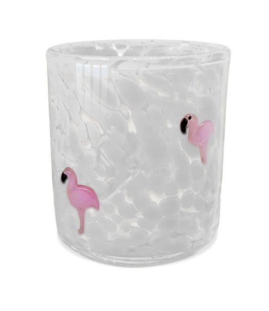 Pink Flamingo12oz Icon Confetti Candle