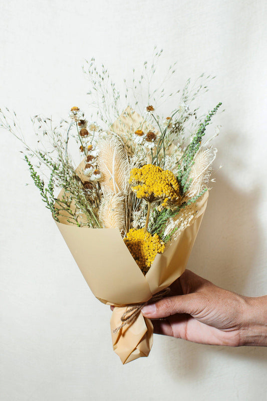 Citrine Mini Bouquet & Vase