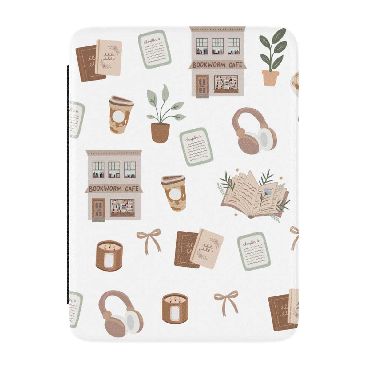 Bookish Kindle Case with Hand Strap, Kindle Paperwhite Case, Book Lover Gift, Kindle Accessories, Bookish Gift for Reader