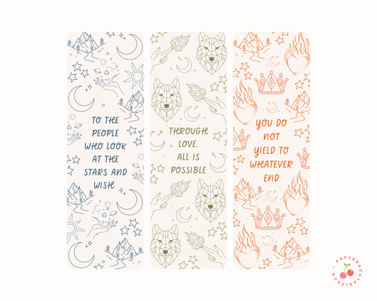 Sarah J. Maas - Bookmarks