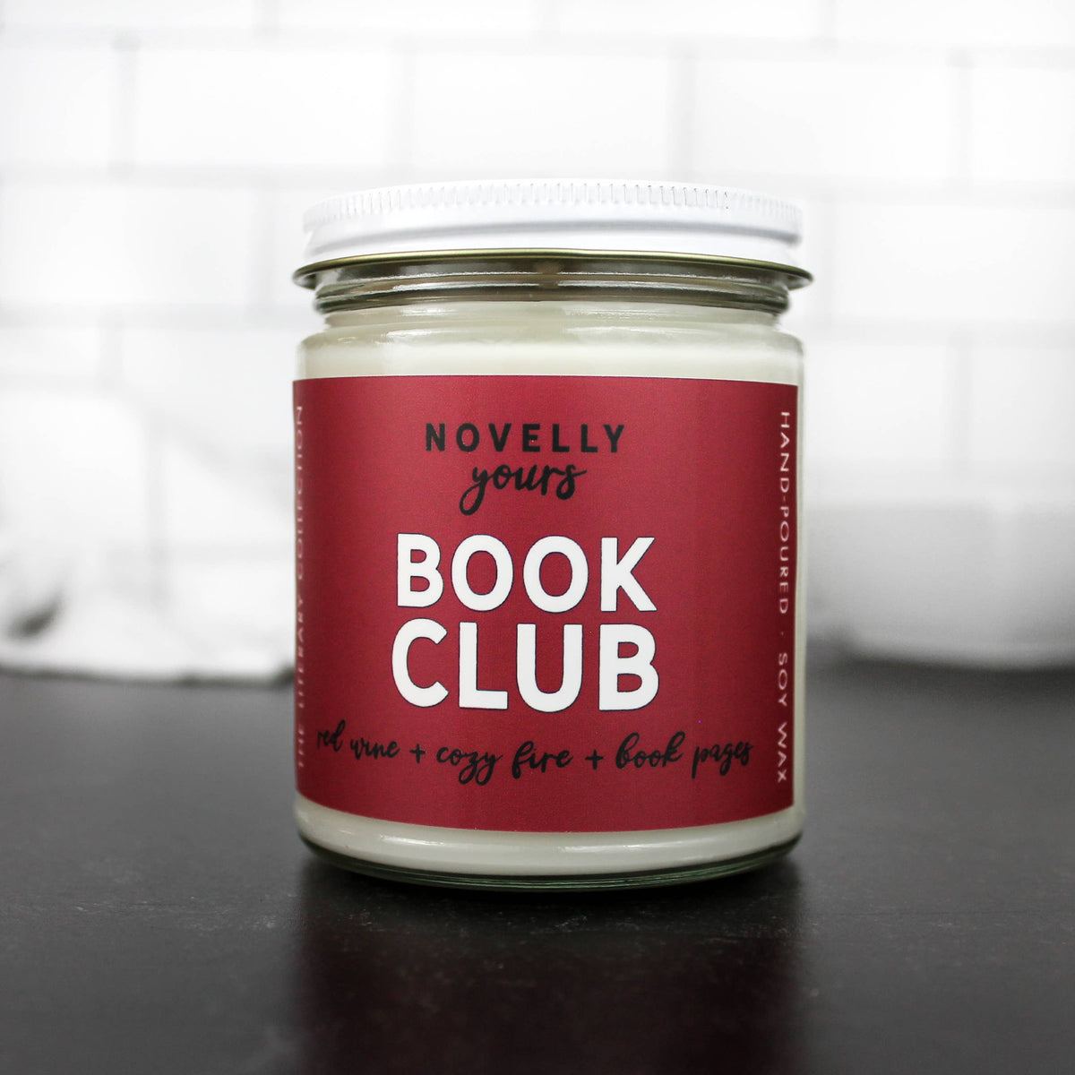 Book Club Candle | Cozy Scent for Readers & Wine Lovers