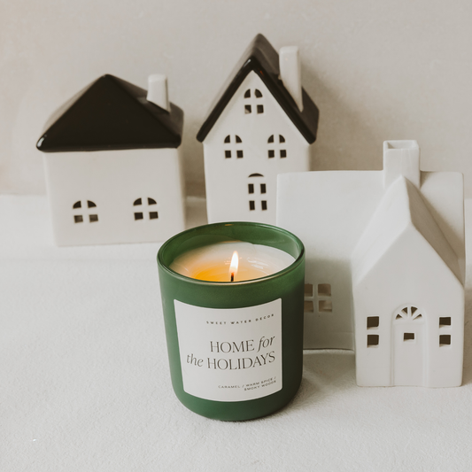 Home for the Holidays 15 oz Soy Candle, Matte Jar