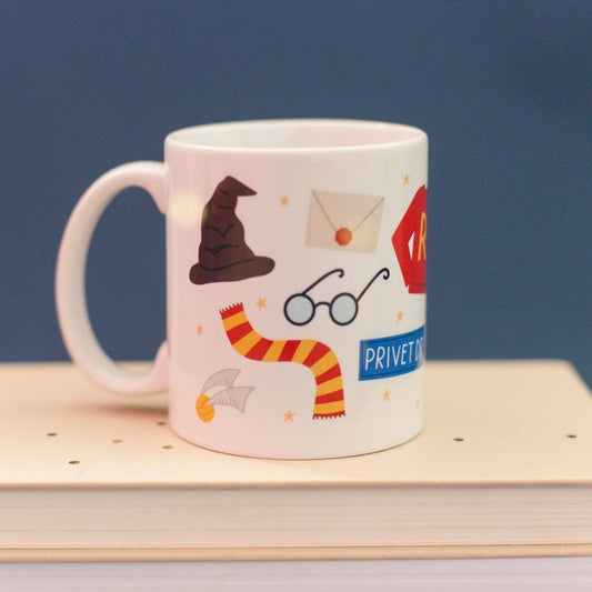 Wizard Illustrations Ceramic Mug