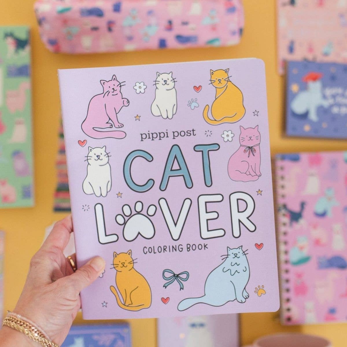 Cat Lover Coloring Book