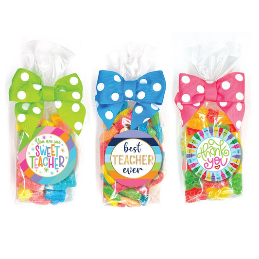 Candy Bags - Teacher Asst #2 - Large - 12 Bags