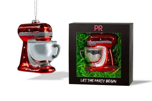 Party Rock | Electric Mixer Glass Ornament