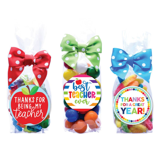 Candy Bags - Teacher Asst #1 - Large - 12 Bags