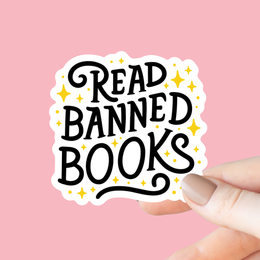 Read Banned Books Sticker