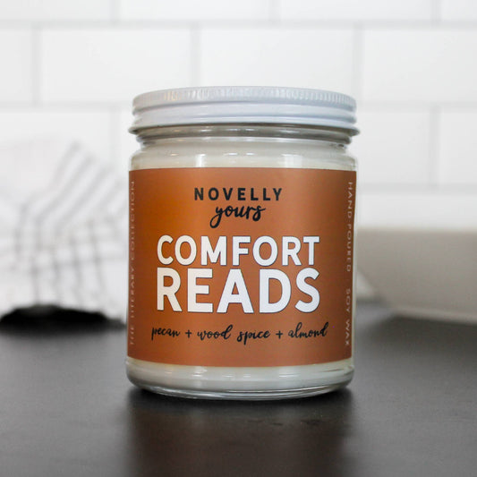 Comfort Reads candle | Cozy fall scent for book lovers