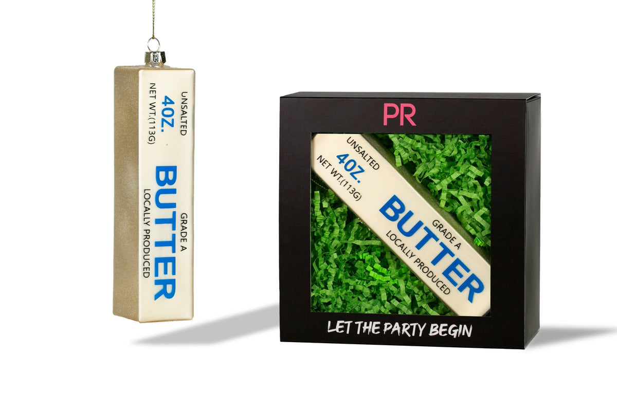 Party Rock | Butter Glass Ornament
