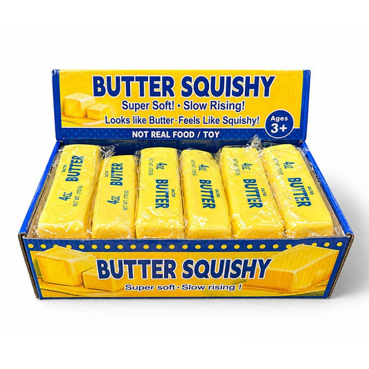 12PCS - Butter Stick Shape Squeeze Stress Relief Toy