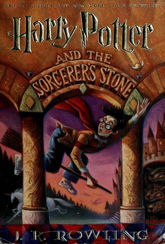 Harry Potter and the Sorcerer's Stone book cover