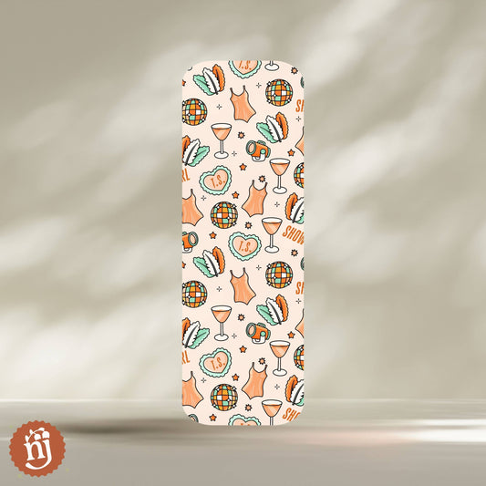 Taylor Inspired Showgirl Era Bookmark Orange
