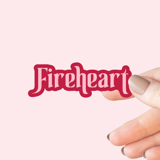 Throne of Glass Fireheart Sticker