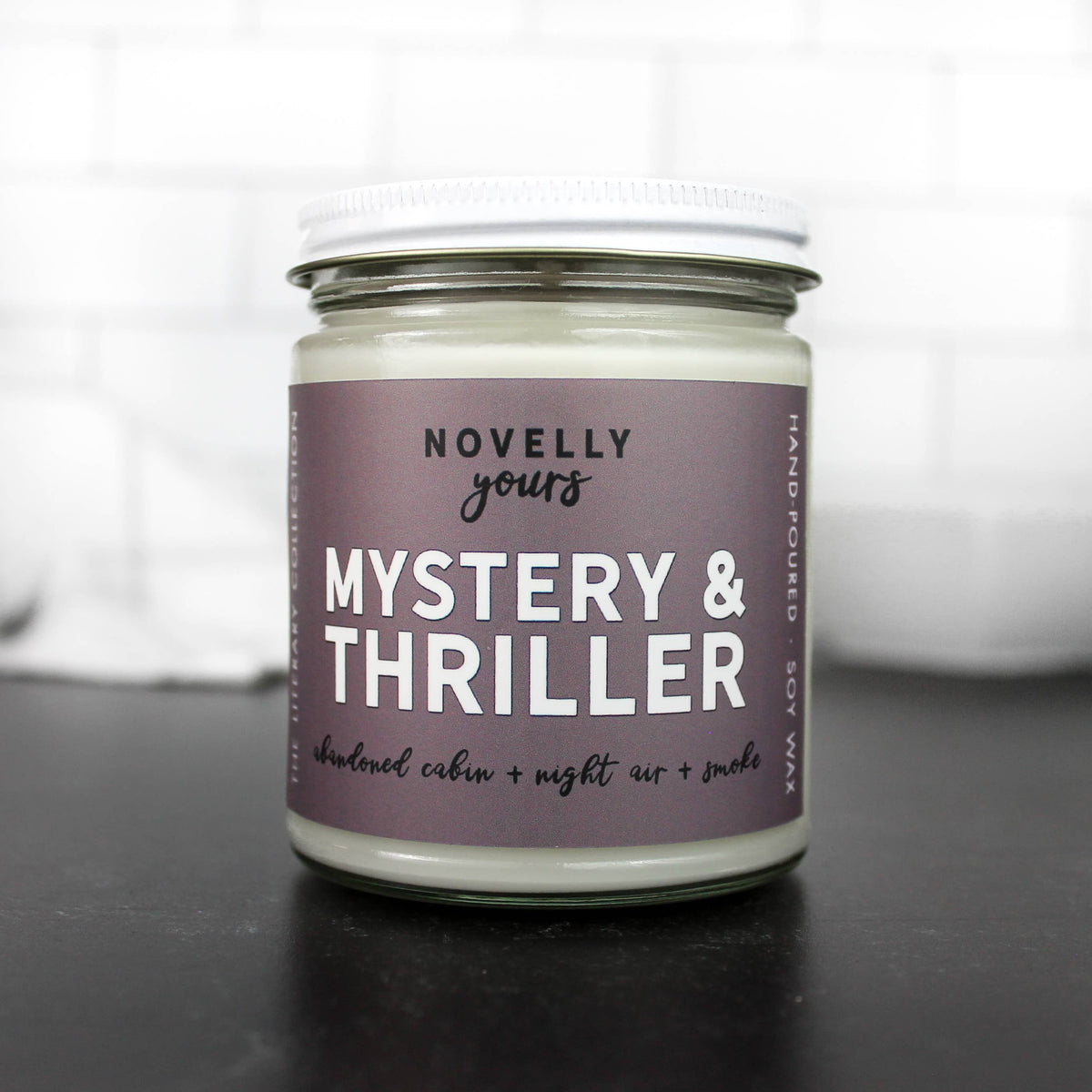 Mystery & Thriller candle | Suspense Themed Bookish Scent