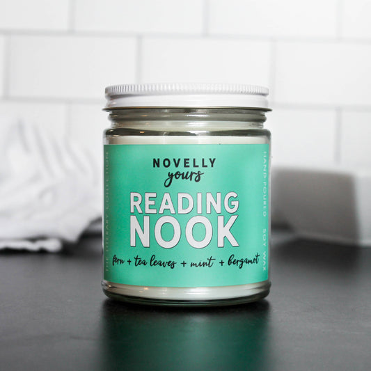 Reading Nook Candle | Book Lover candle & Reading Gift