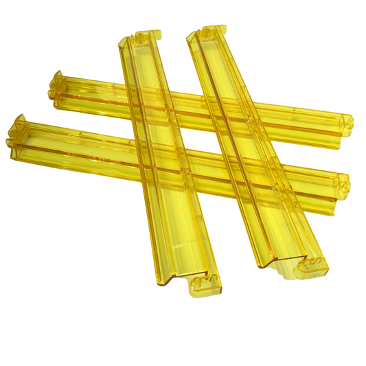 Yellow Mahjong Rack and Pusher Set