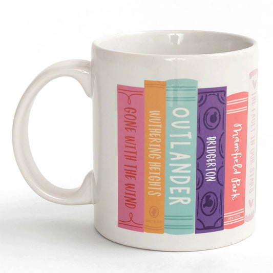 Romance Novels Books Ceramic Mug