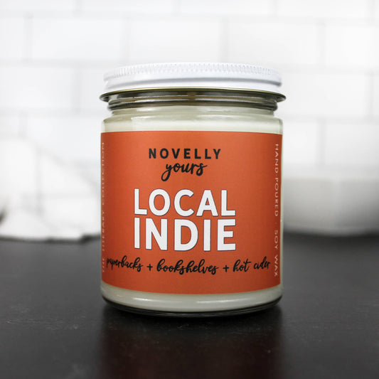 Local Indie Candle | Bookstore, Cozy Bookshop Fragrance