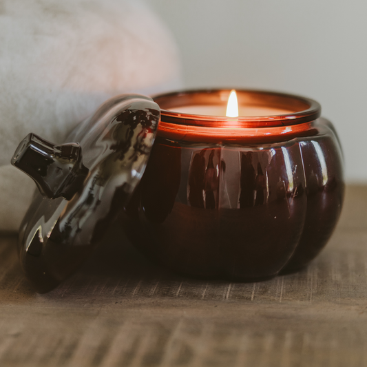 *NEW* Hello Fall Soy Candle - 20oz Pumpkin Jar - Fall Decor